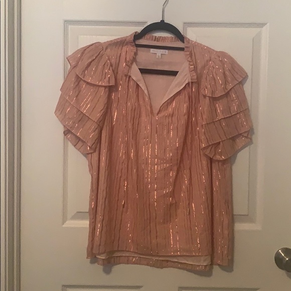 Anna Cate Collection Tops - Anna Cate Collection Summer 2020 Ruffle Sleeve Top